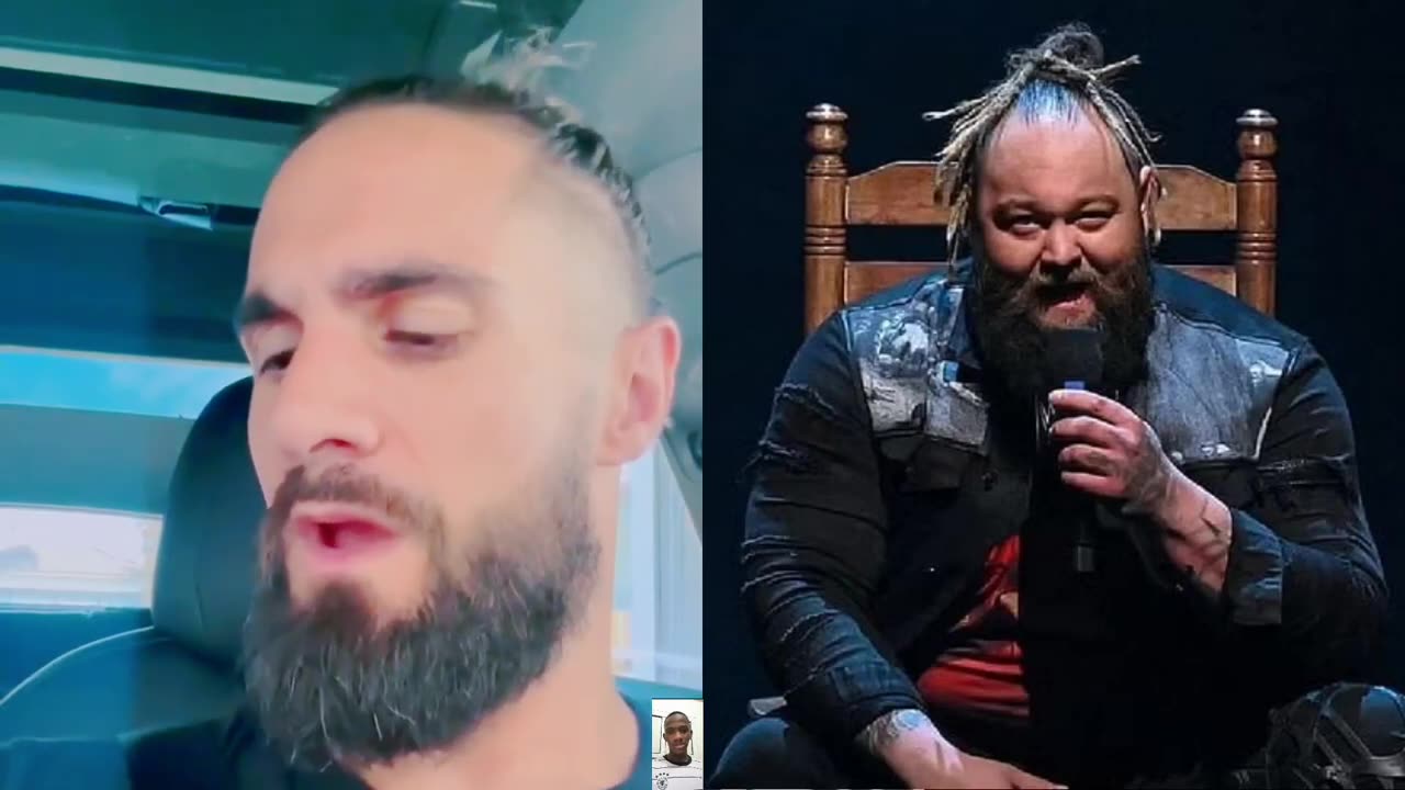 Bray watt funeral . Seth Rollins breaks to tears while honouring