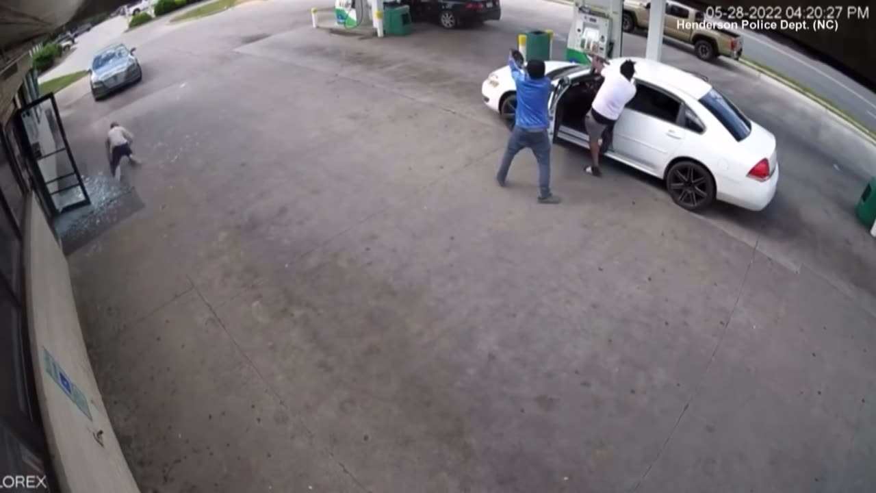 Man Runs for His Life After Gunshots Fired at Gas Station