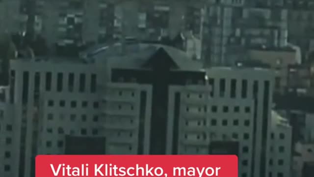 Sky News has verified this asshowingUkraine's capital city, following the sound of incoming missiles