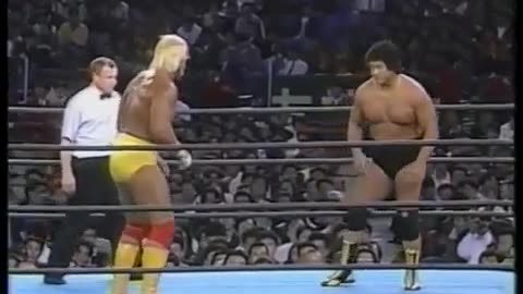 (1991.12.12) Hulk Hogan vs Genichiro Tenryu: Super World Sports - SWS SuperWrestle in Tokyo Dome