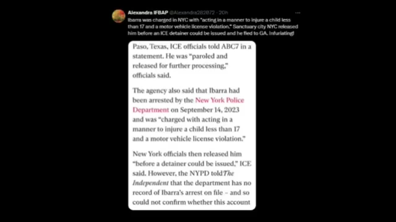 Laken Riley’s Murderer Obtained ‘Humanitarian Flight’ Funded by Biden Administration