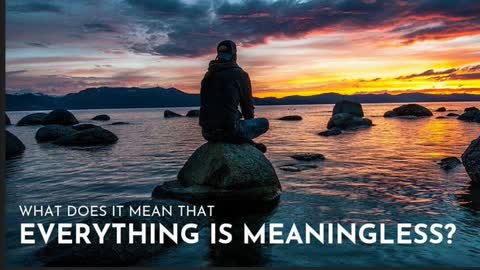 The Lion's Table - Speaking God's Word: Is Everything Meaningless?