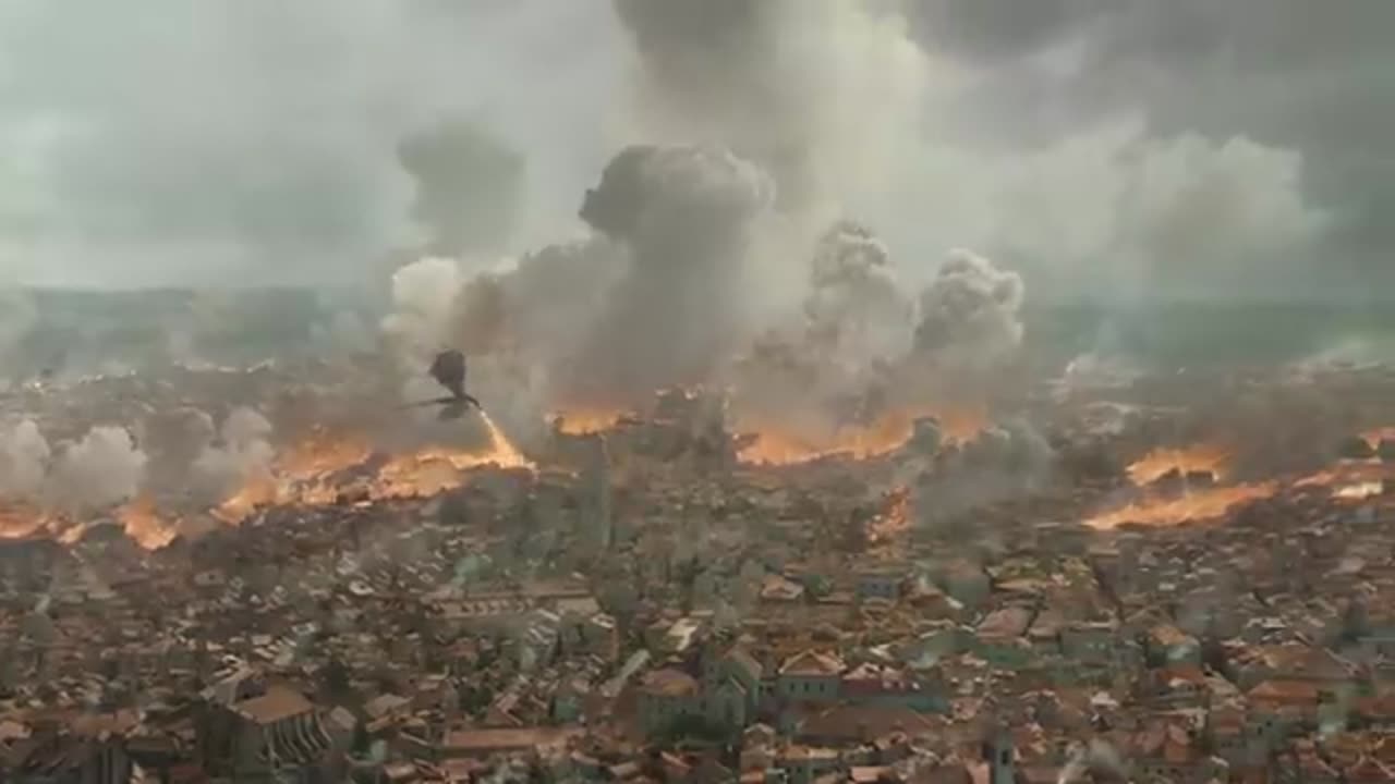 Game of Thrones series Season 8 Episode 5 Daenerys Destroys The King Landing!!!