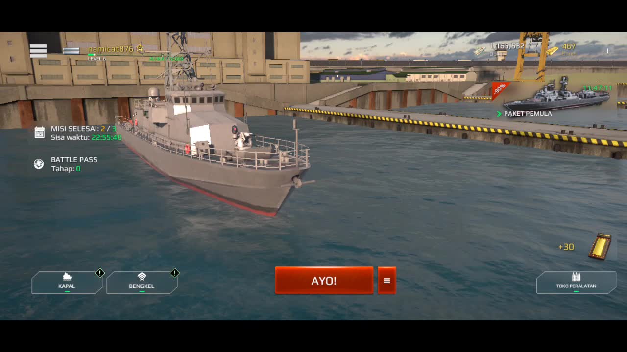 MODERN WARSHIP MOBILE GAMEPLAY