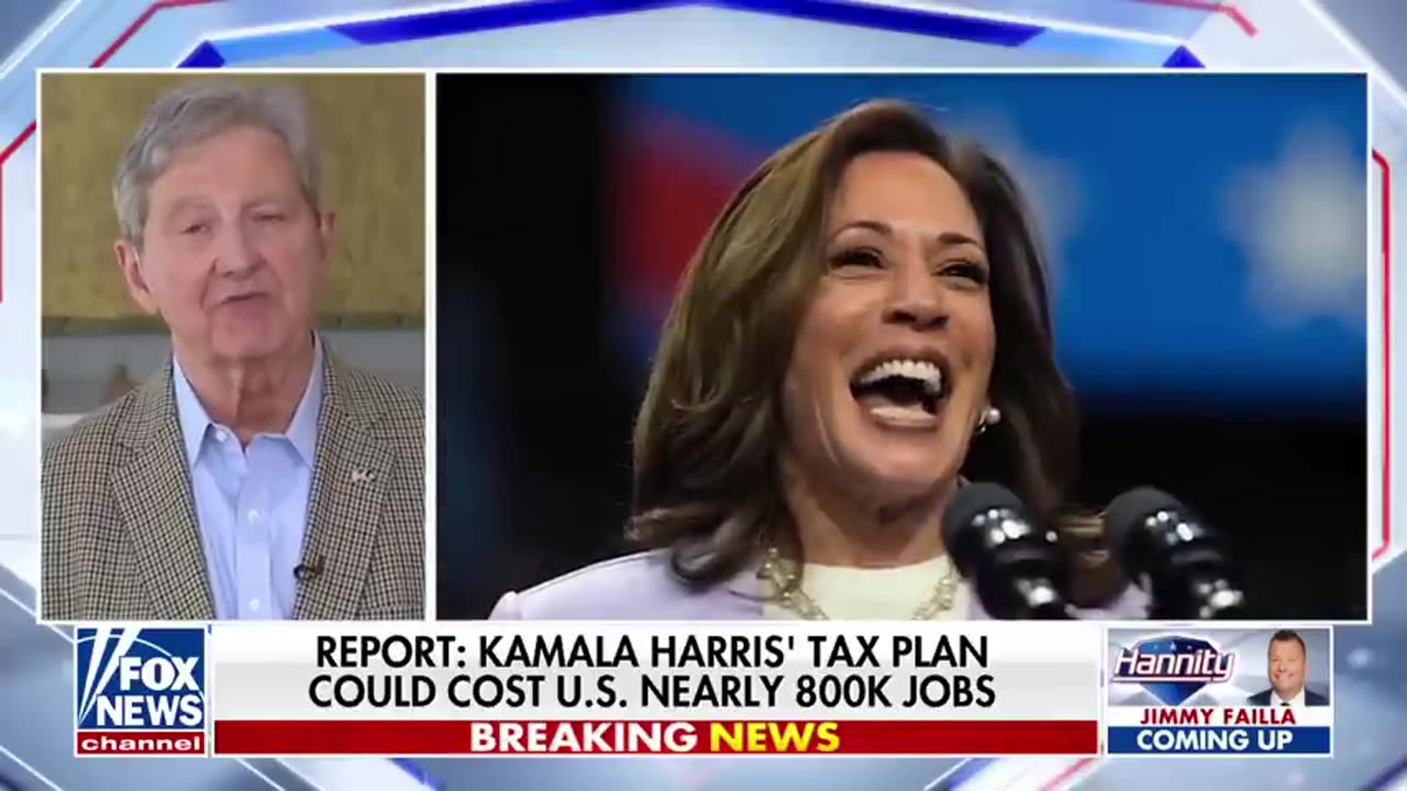 John Kennedy: Whoever crafted Kamala Harris' economic plan wouldn’t be in charge of a ham sandwich