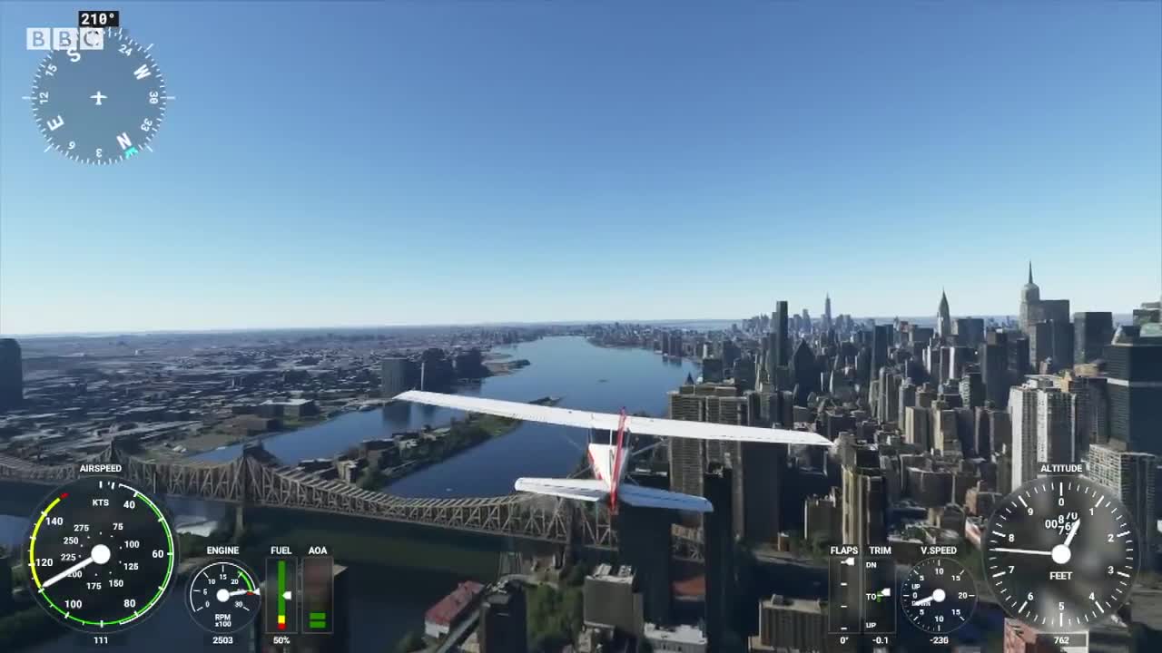 Microsoft Flight Simulator_ The entire world in a game - BBC News