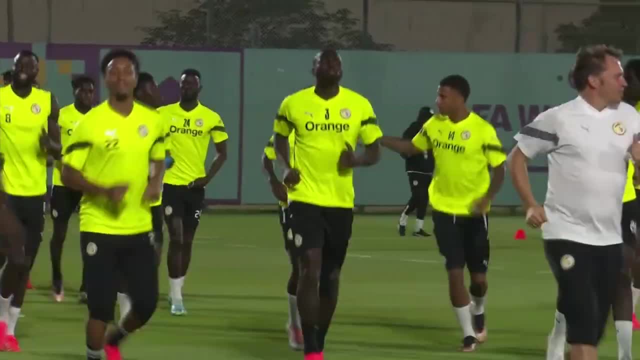 Senegal train looking to get over Mane injury blow.