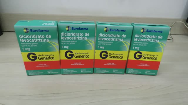 4x Dicloridrato de Levocetirizina - Bifarma - 6º Pedido