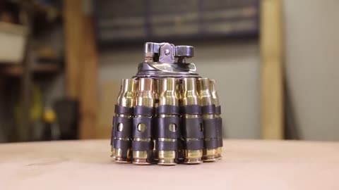 Vietnam War Trench Art Lighter Restoration & Repair --- AF invention