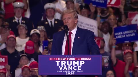 NY Trump Rally Shout Out to White Castle in NYC?!