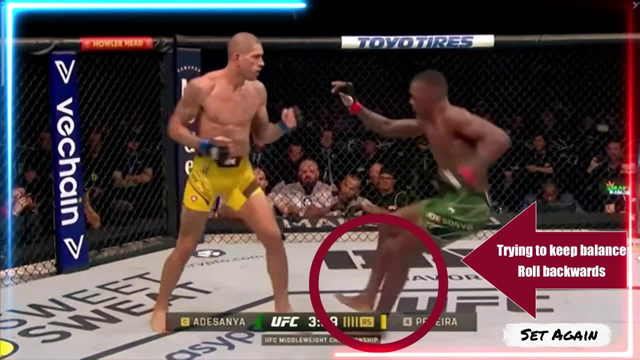 Legs Folded Israel Adesanya Vs Alex Preira