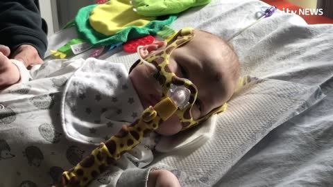 Father pleads for 'miracle' spinal muscular atrophy drug for son | ITV News