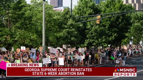 Georgia Supreme Court reinstates state's abortion ban