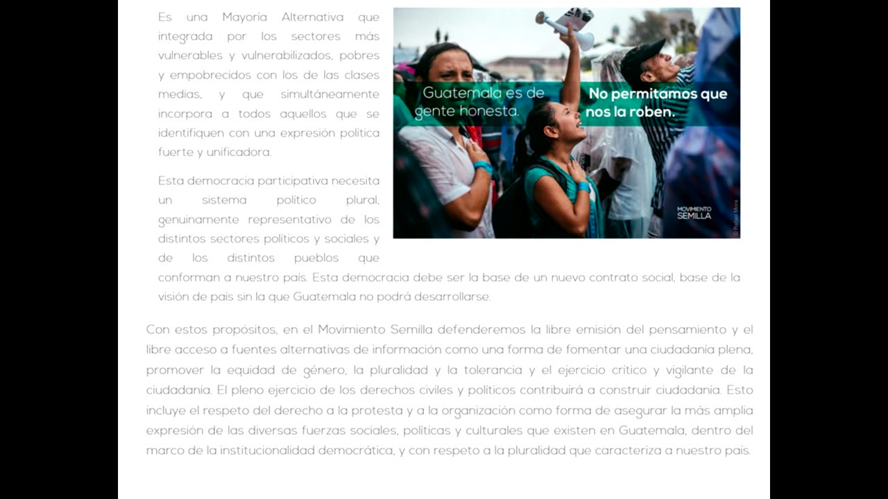 La verdadera Nueva Primavera de Guatemala. Episodio 1.