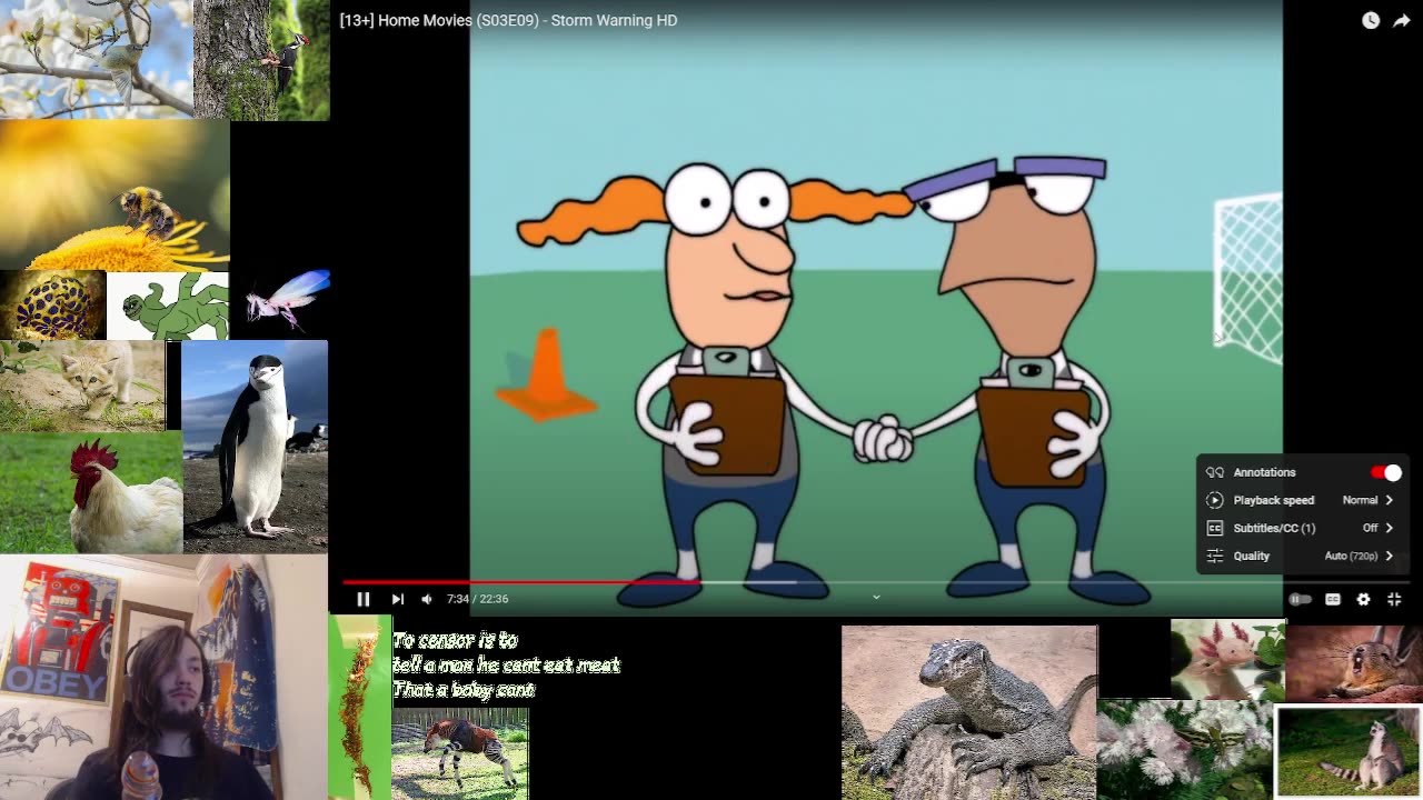 Dinner With Home Movies