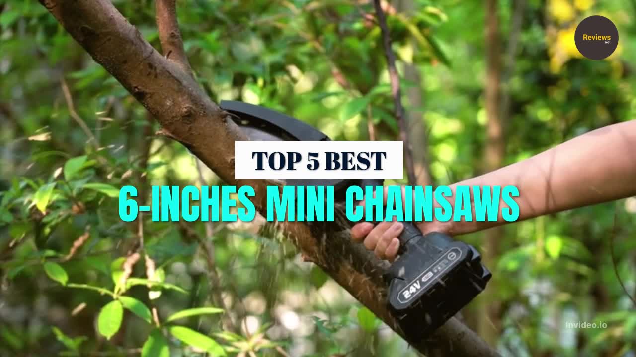 Top 5 BEST 6-inch Mini ChainSaw of [2022]