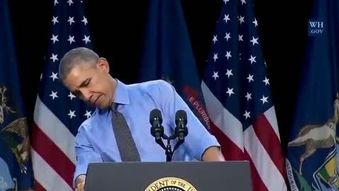Obama in 2016 mocking the lead in the water to the faces of the people of Flint