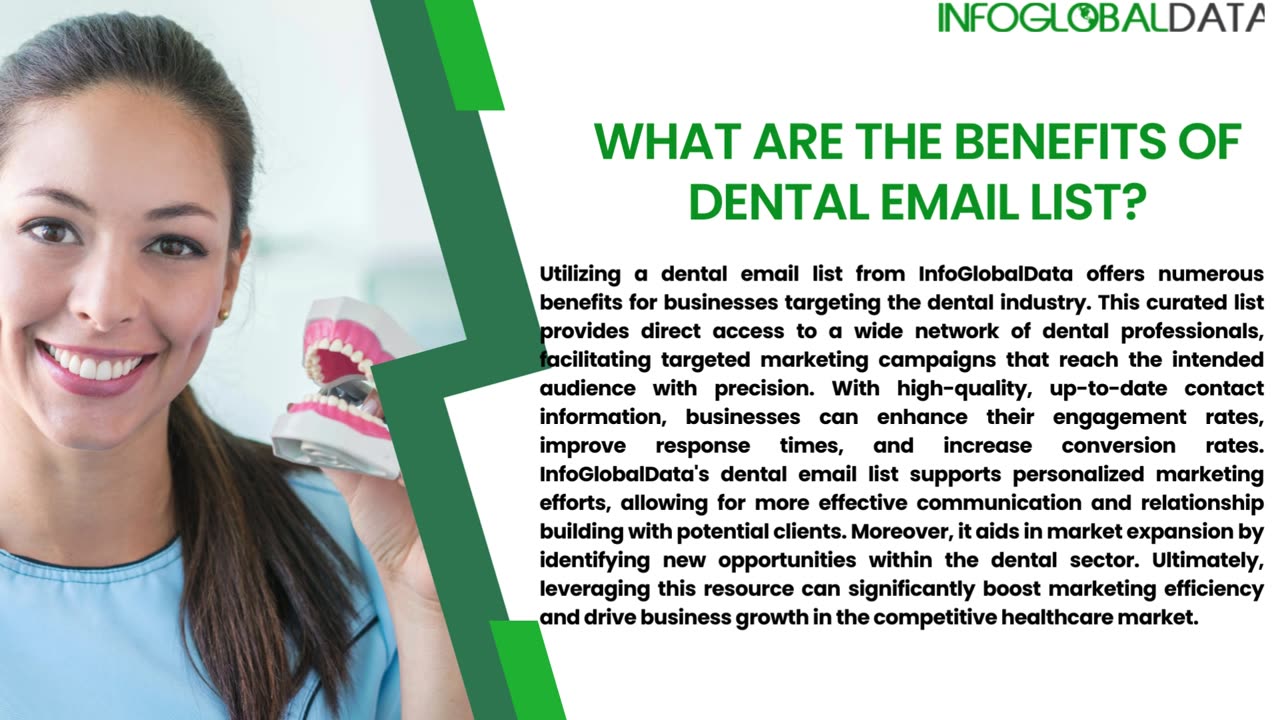 Boost Up Your Revenue with Highly Segmented Dentist Email List