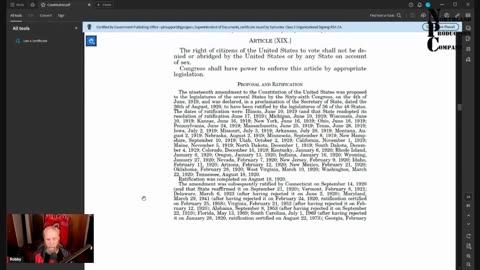 Daily Constitution 13 Amendment 19