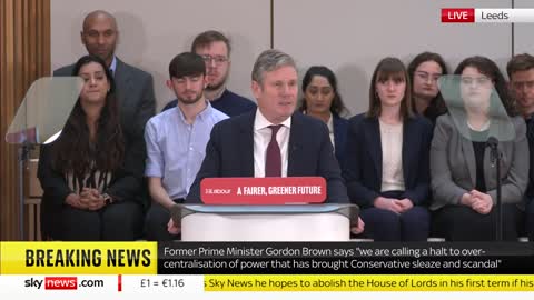 Former Prime Minister Gordon Brown