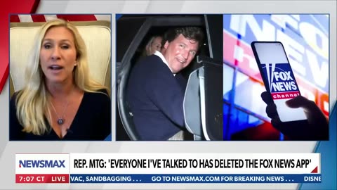 Rep. Marjorie Taylor Greene: 'Fix is in' for Democrats, 'writing on the wall' after Tucker Carlson exit