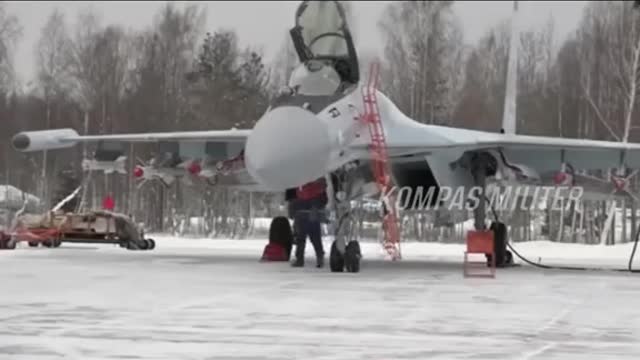 Jet tempur SU-35 Russiahancurkan systempertahanan ukraina