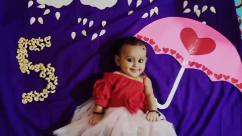 5 months birthday celebration