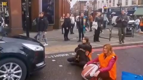 British People have had it with “Children” Protesting in the Middle of the Street…..