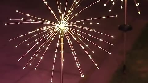1 Pack Solar Firework Light Outdoors