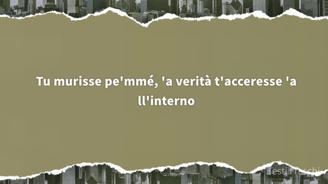 Geolier - ME VULEV FA RUOSS (Testo)
