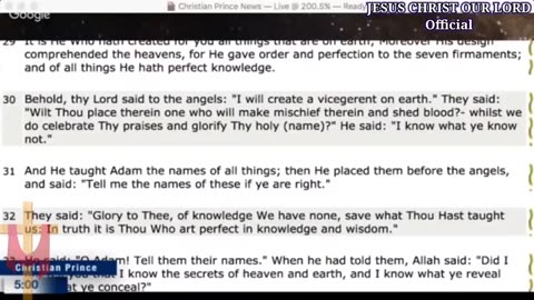 Christian Prince Exposed by an Indian Muslim