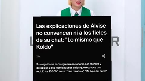 Las #explicaciones de #Alvise no convencen ni a los #fieles de su #chat: "Lo mismo que Koldo"