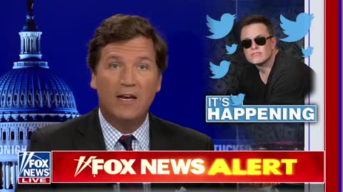 Tucker reacts to Tesla CEO Elon Musk's purchase of Twitter