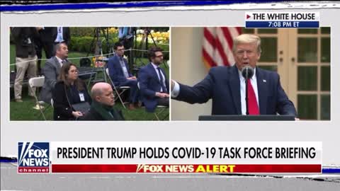PRESIDENT TRUMP HOLDS COVID-19 TASK FORCE BRIEFING
