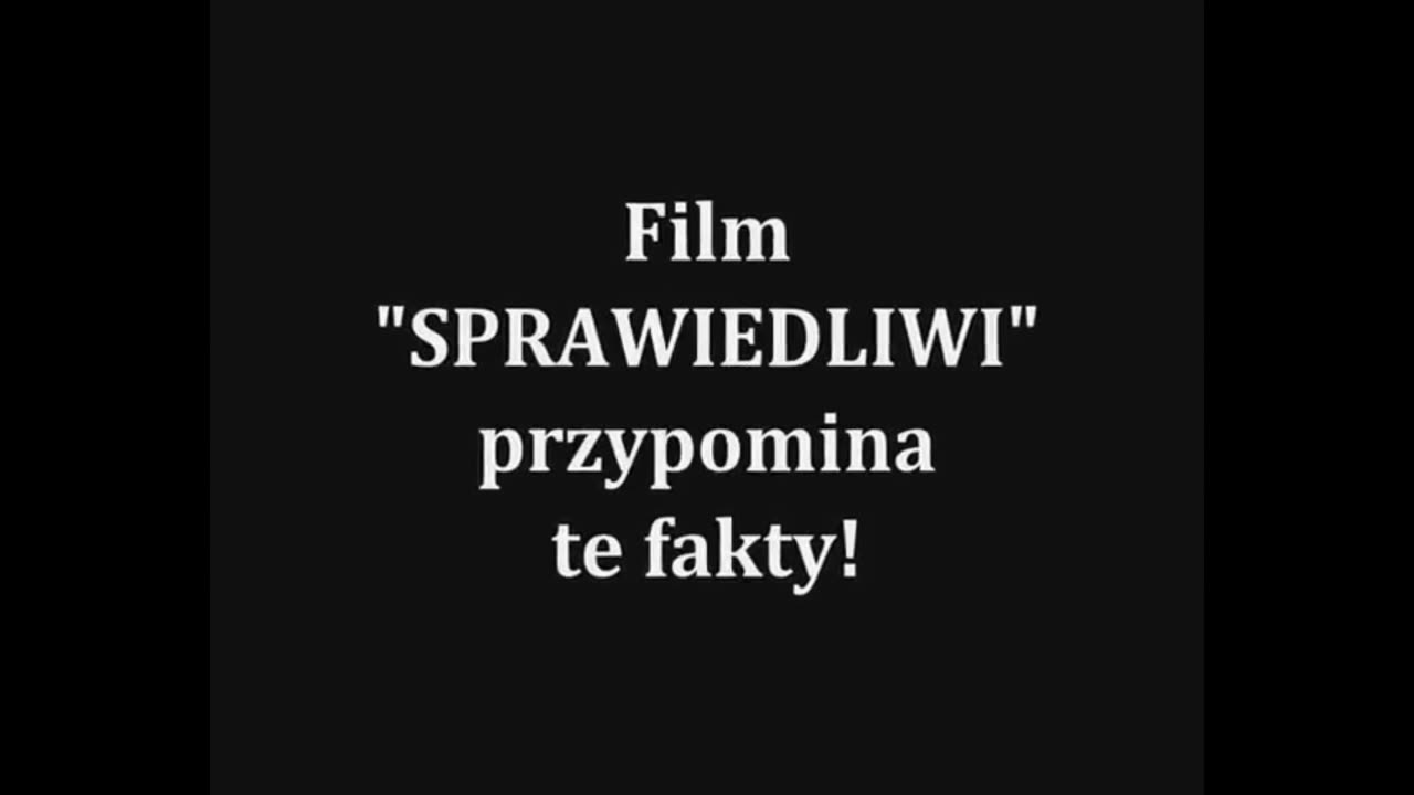 Fragment filmu Dokumentalnego z 1968 Sprawiedliwi