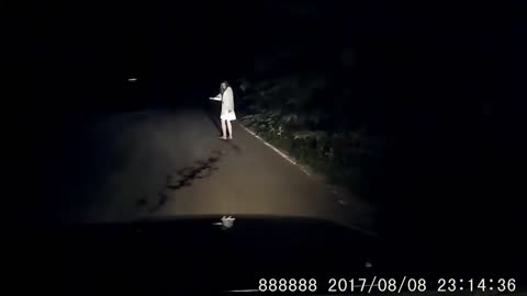Scary Ghost Women Caught on Dashcam At Night