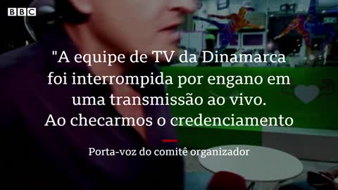 Catar: repórter dinamarquês é tirado do ar e ameaçado