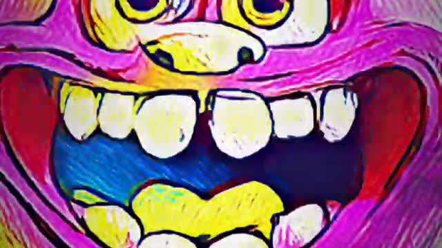 Pink and Colorful Monster Mash Medley
