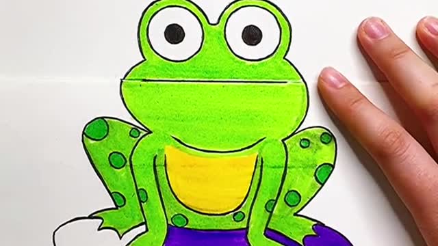 Surprise #frog 🥰💚.mp4