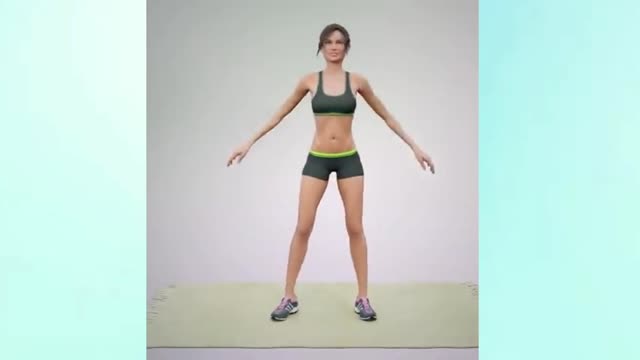 Easy morning workout for belly fat /part1