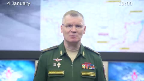 ⚡️🇷🇺🇺🇦 Morning Briefing of The Ministry of Defense of Russia (January 4, 2023)