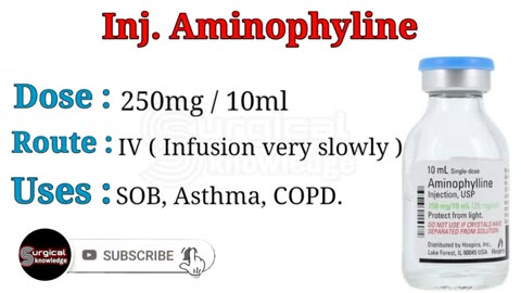 Emergency used injection 💉