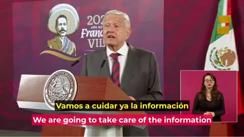 Mexican President AMLO: "We are being spied on by the Pentagon