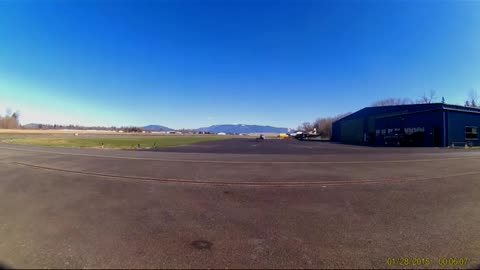 Flight around the pattern Goliath KR-2S N191PZ, 13FEB18