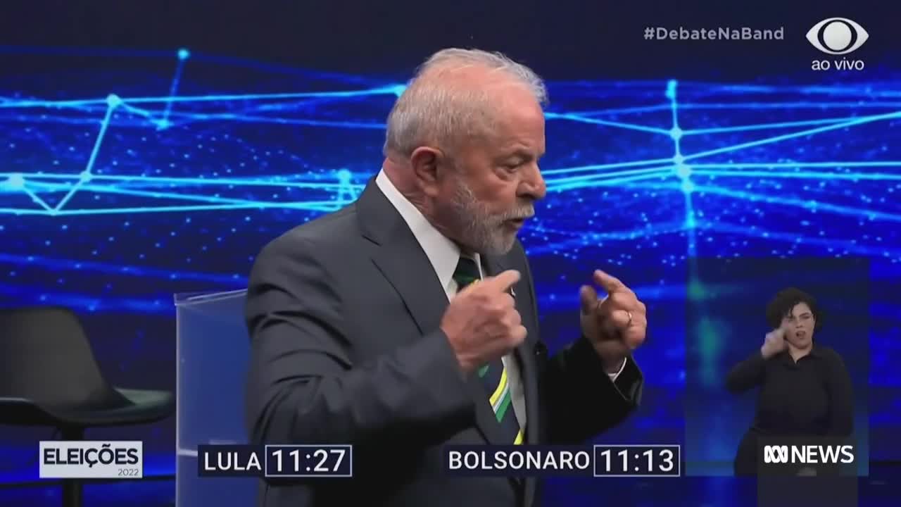 Brazil's Bolsonaro and Lula spar in first debate of runoff campaign | The World