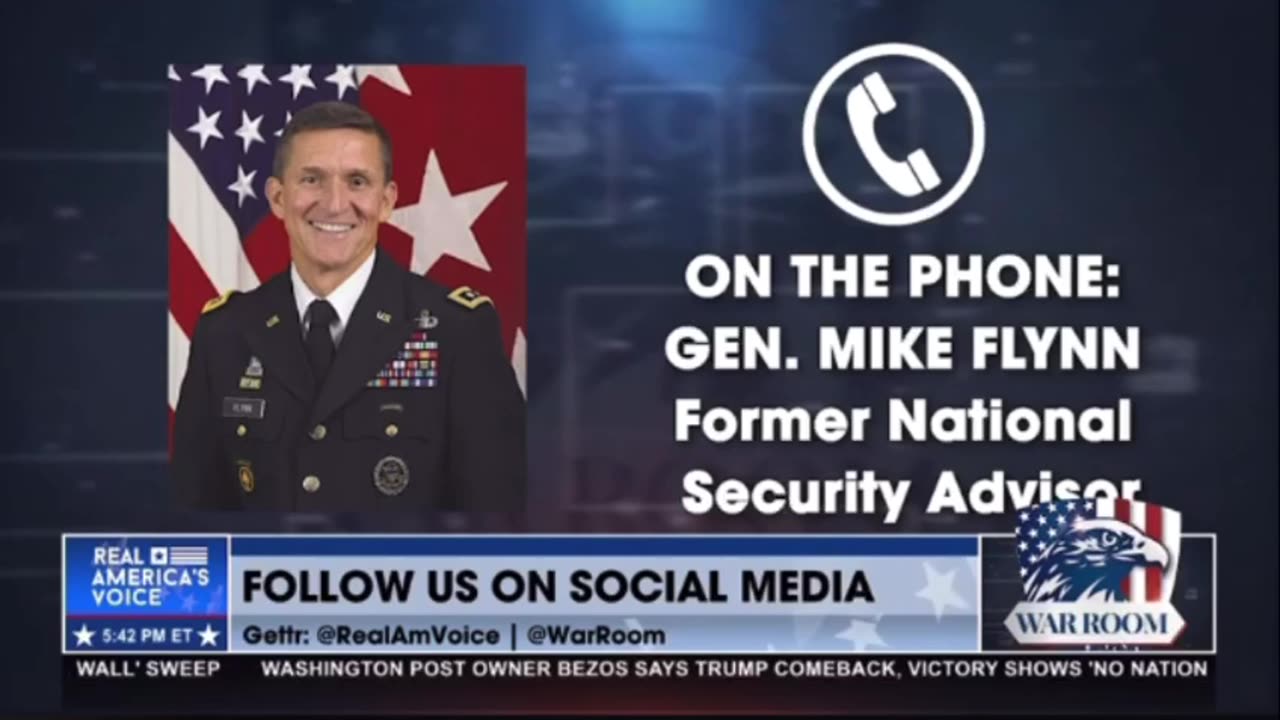 General Mike Flynn with Steve Bannon Post Trump Election Win