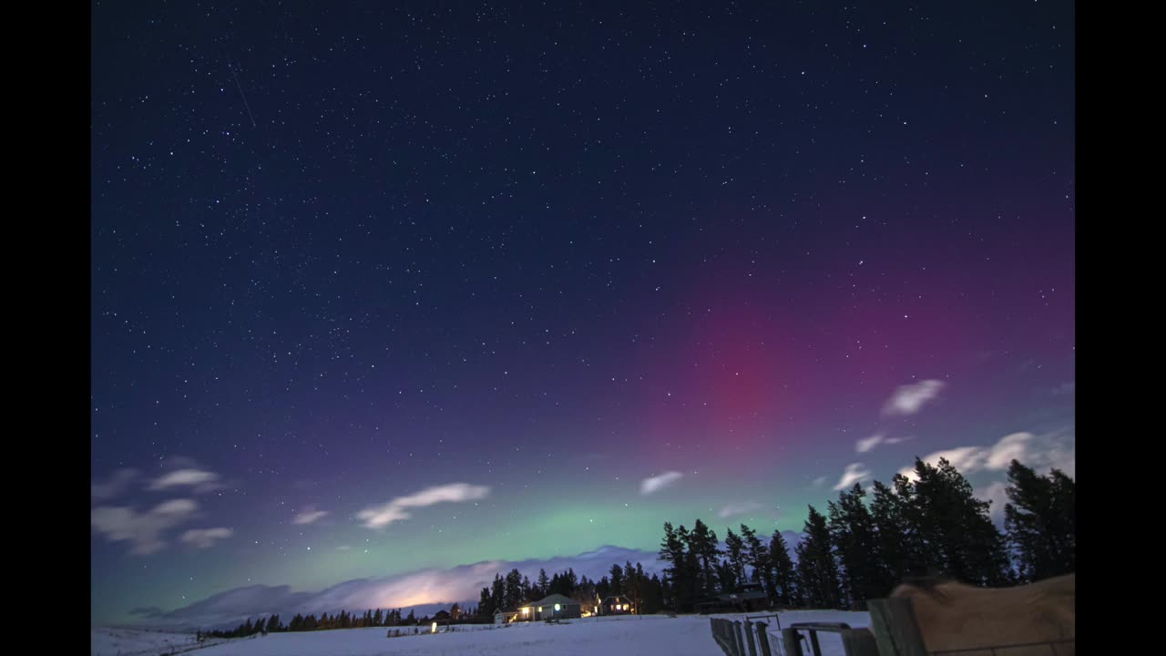 Beautiful Colors Of The Montana Sky