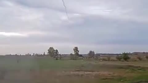 Ukrainians Bring Down a Russian Helicopter with a Stinger Missile