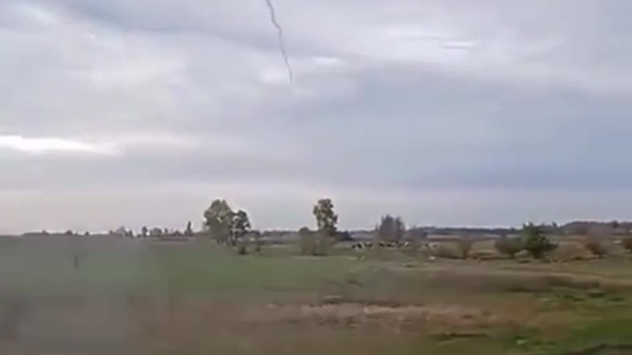 Ukrainians Bring Down a Russian Helicopter with a Stinger Missile