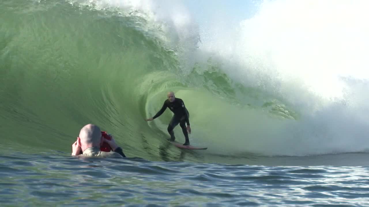 Surfer on Wave